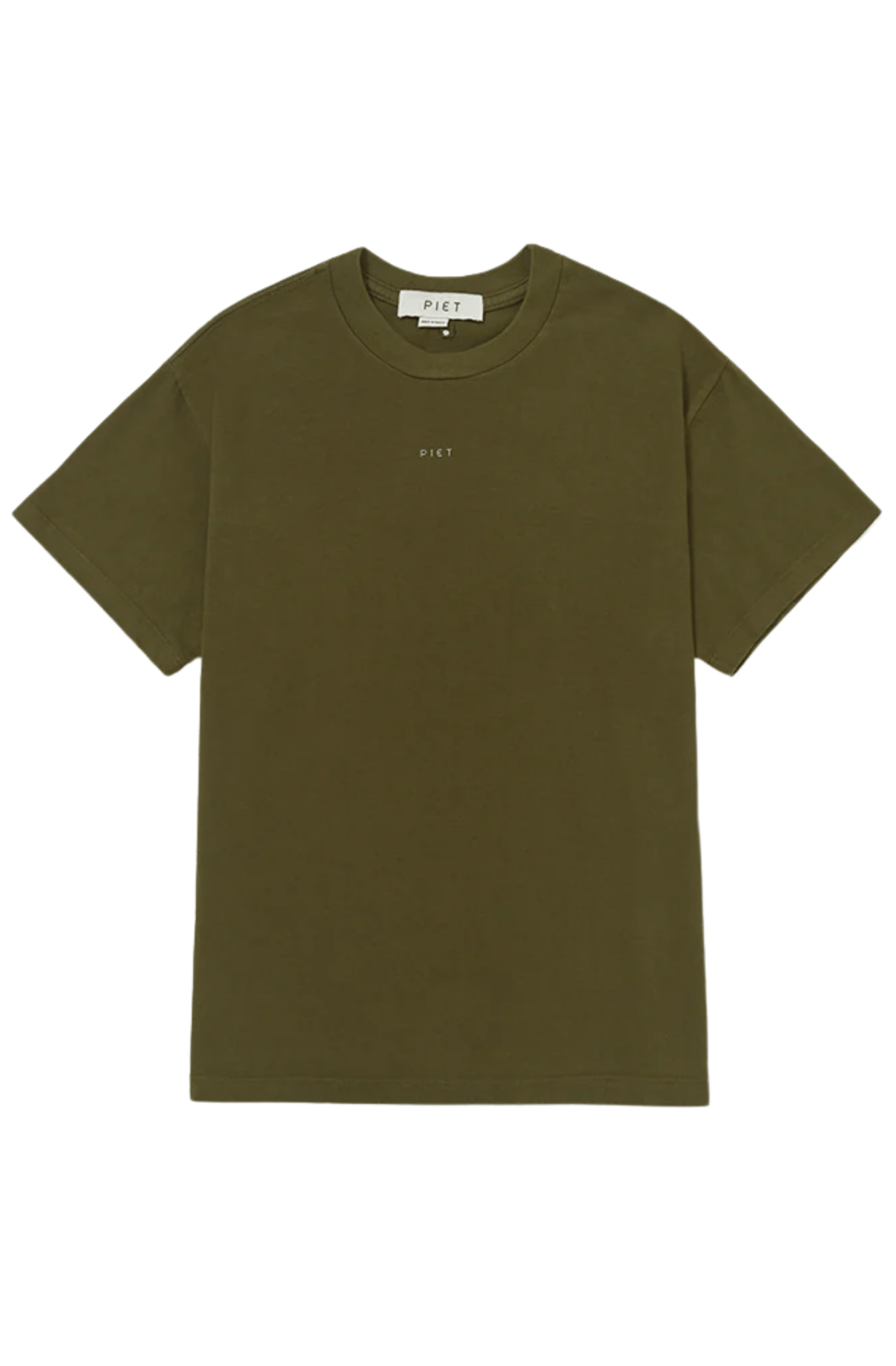 Camiseta Piet Logo T-shirt Verde - NewSkull