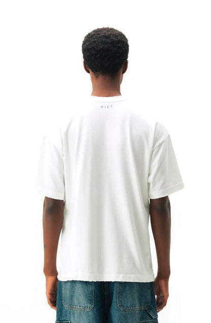 Camiseta Piet Skull T-Shirt Branco - NewSkull