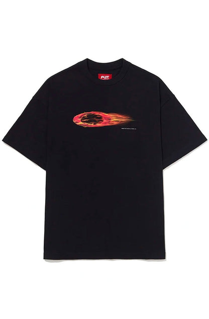 Camiseta Piet Software Flame T-Shirt Preto - NewSkull