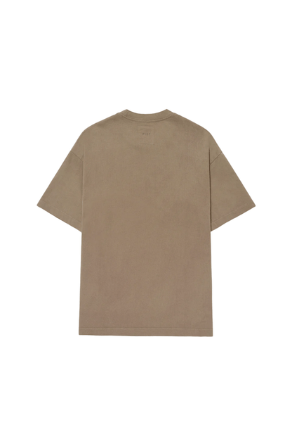 Camiseta Piet x Oakley Foil Nano Logo T-shirt Marrom Escuro - NewSkull