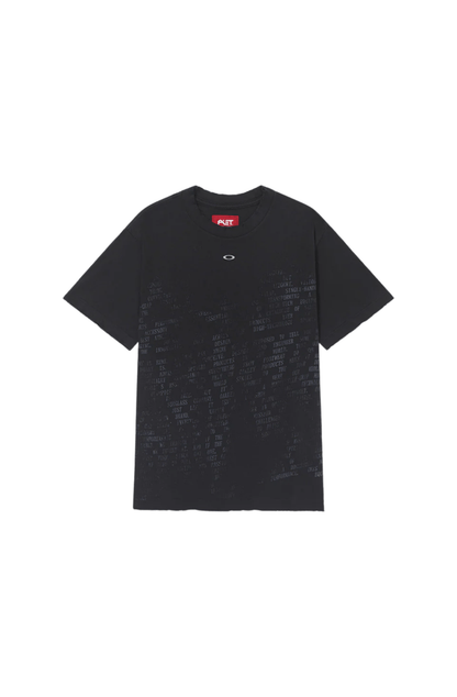 Camiseta Piet x Oakley Manifest Vintage Black Preto - NewSkull