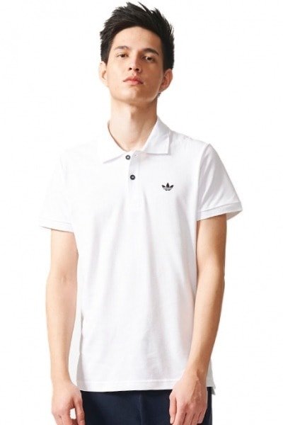 Camiseta Polo Adidas Adi Branca - NewSkull