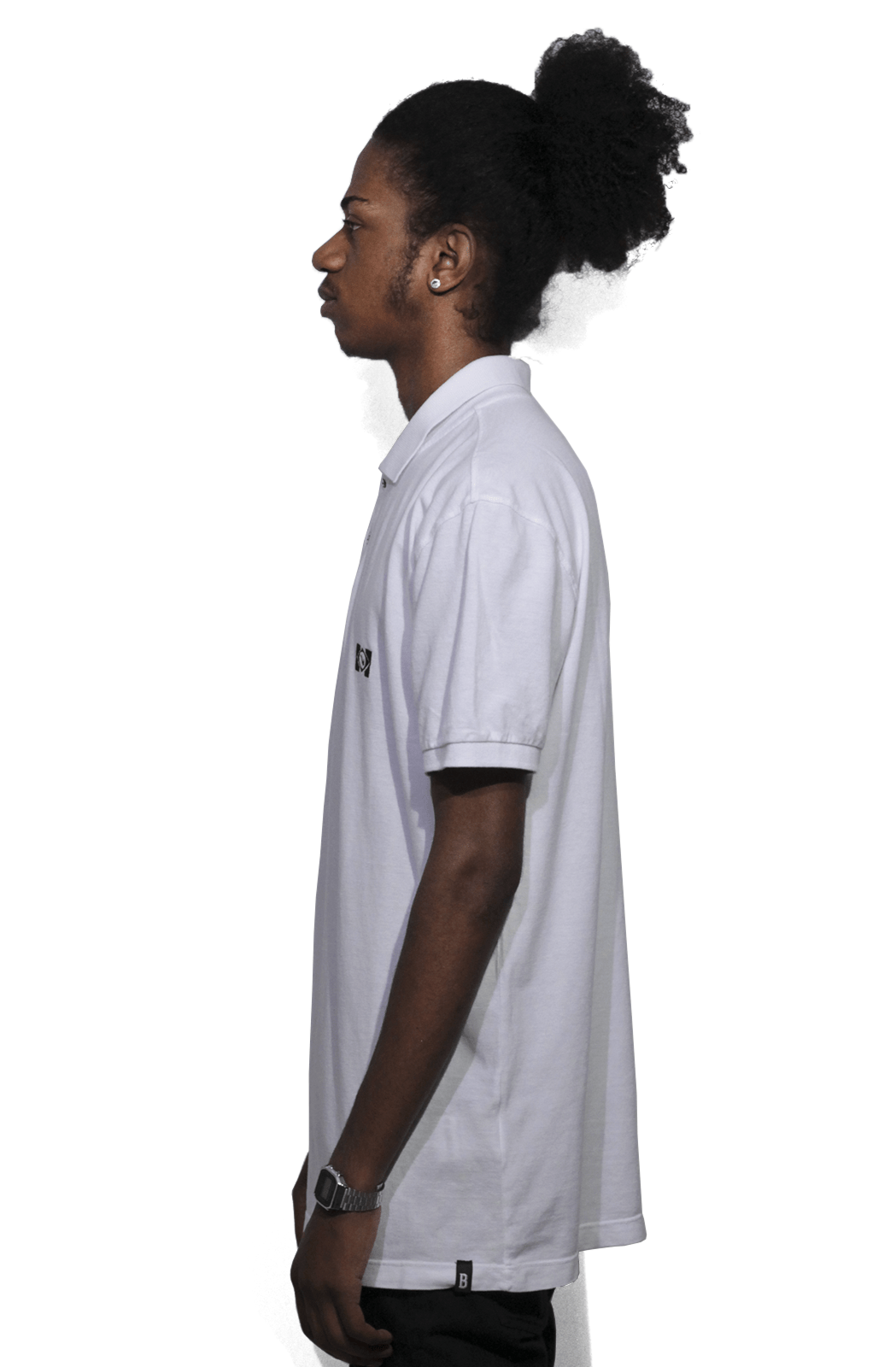 Camiseta Polo Blaze Supply Flag Branca - NewSkull