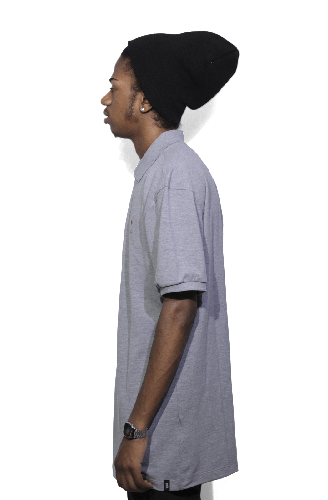 Camiseta Polo Blaze Supply Flamingo Grey Cinza - NewSkull