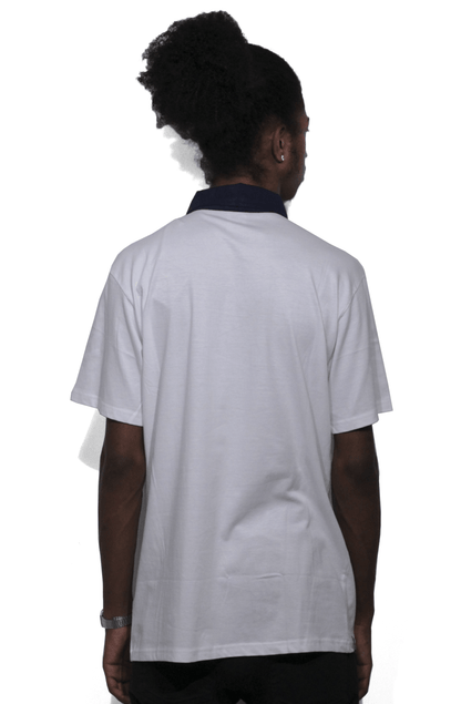 Camiseta Polo Blaze Supply Indiana Branca - NewSkull