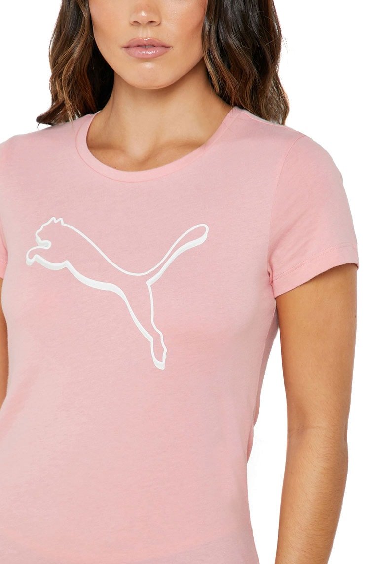 Camiseta Puma Athletics Feminina Rosa - NewSkull