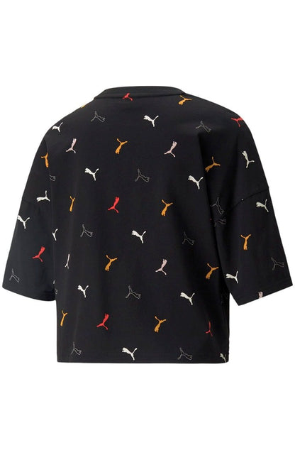 Camiseta Puma Classics Graphics Preta/Color - NewSkull