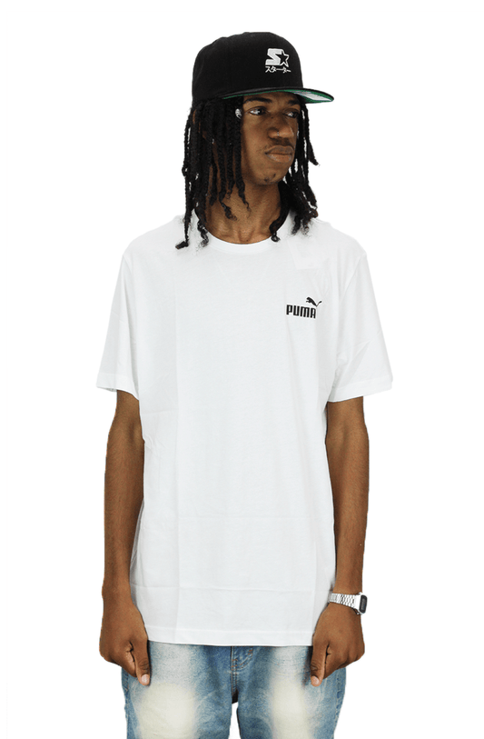 CAMISETA PUMA ESS MINI LOGO BRANCO - NewSkull
