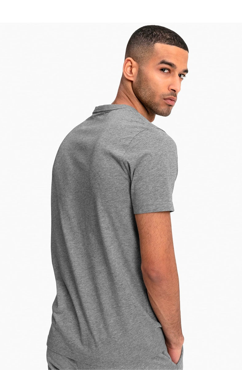 CAMISETA PUMA ESS MINI LOGO CINZA - NewSkull