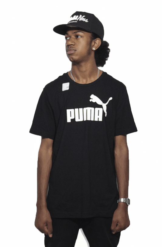 Camiseta Puma Ess No. 1 Preto - NewSkull