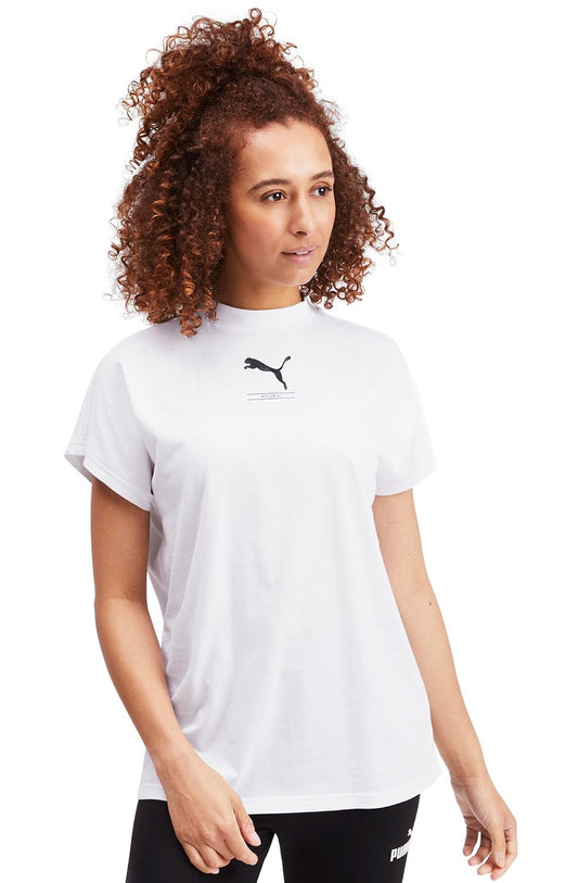 Camiseta Puma Nu - Tility Feminina Branca - NewSkull