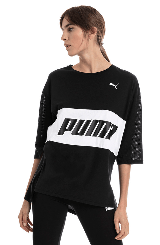 CAMISETA PUMA SPORTS BOYFRIEND FEMININA PRETO - NewSkull