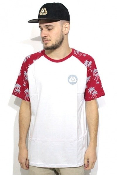 Camiseta Raglan Live Skateboards Palmeira - NewSkull