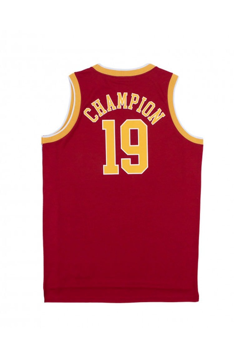 Camiseta Regata Champion Basket C19 Bordo/Amarelo - NewSkull