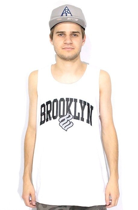 Camiseta Regata Rocawear Brooklyn Branca - NewSkull