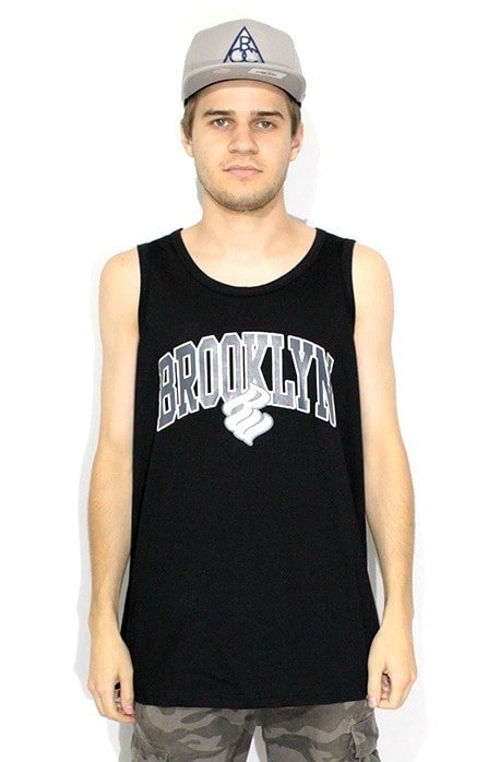 Camiseta Regata Rocawear Brooklyn Preta - NewSkull