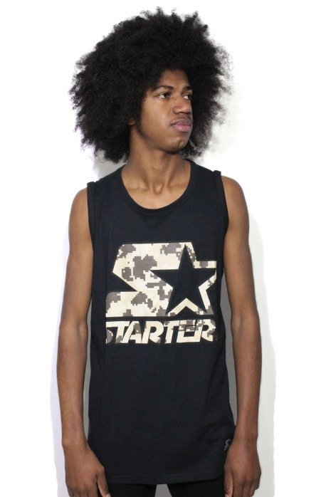 Camiseta Regata Starter Black Label S Camo - NewSkull