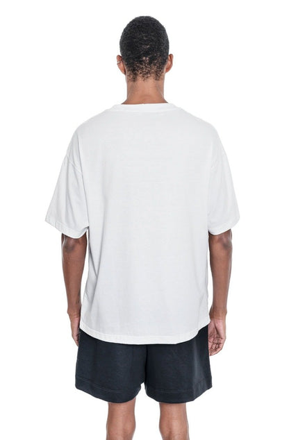 Camiseta Sopro Aflito Tee Branco/Preto - NewSkull