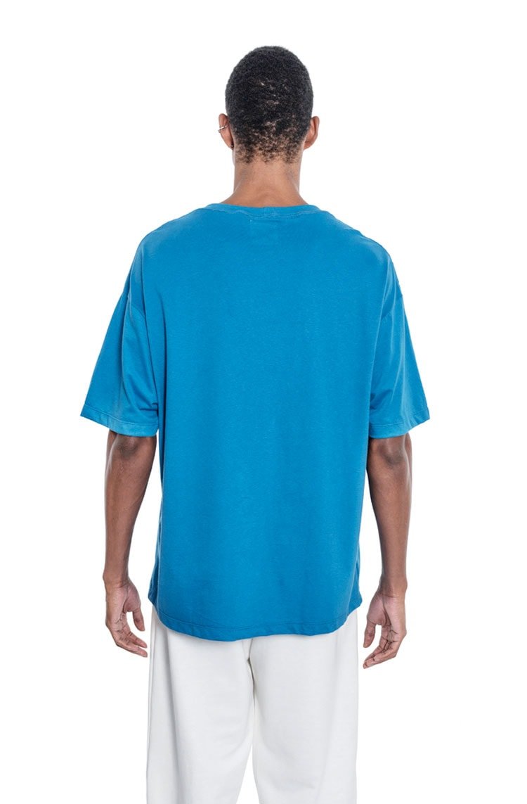 Camiseta Sopro Not Ok Tee Azul - NewSkull