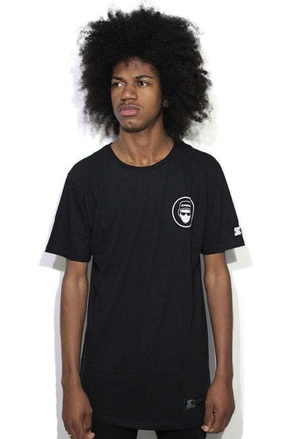 Camiseta Starter Black Label Compton Face Preta 2 - NewSkull