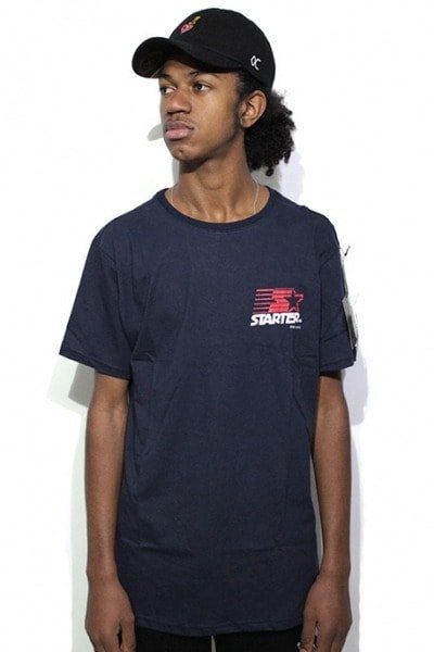 Camiseta Starter Black Label Retro II Marinho - NewSkull