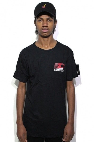 Camiseta Starter Black Label Retro II Preta - NewSkull