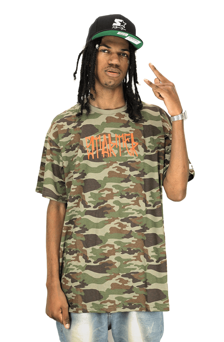 CAMISETA STARTER CAMO PIXO EXTRA VERDE - NewSkull