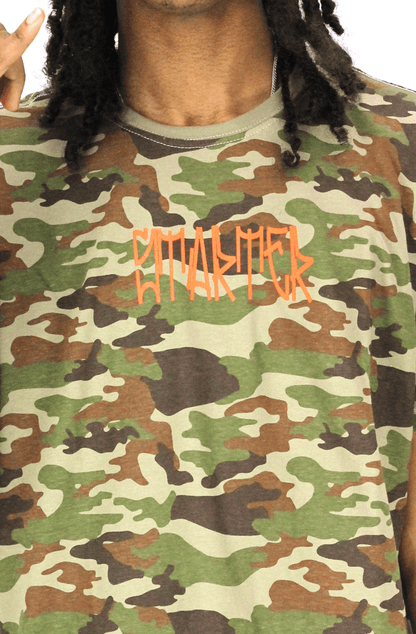 CAMISETA STARTER CAMO PIXO VERDE - NewSkull