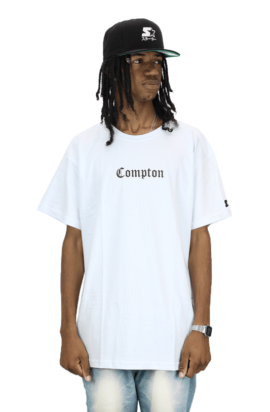 CAMISETA STARTER COMPTON BASIC EXTRA BRANCA - NewSkull