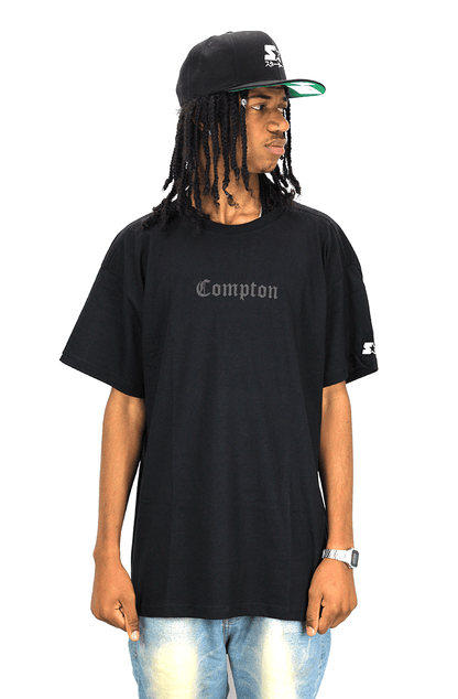 CAMISETA STARTER COMPTON BASIC EXTRA PRETA - NewSkull