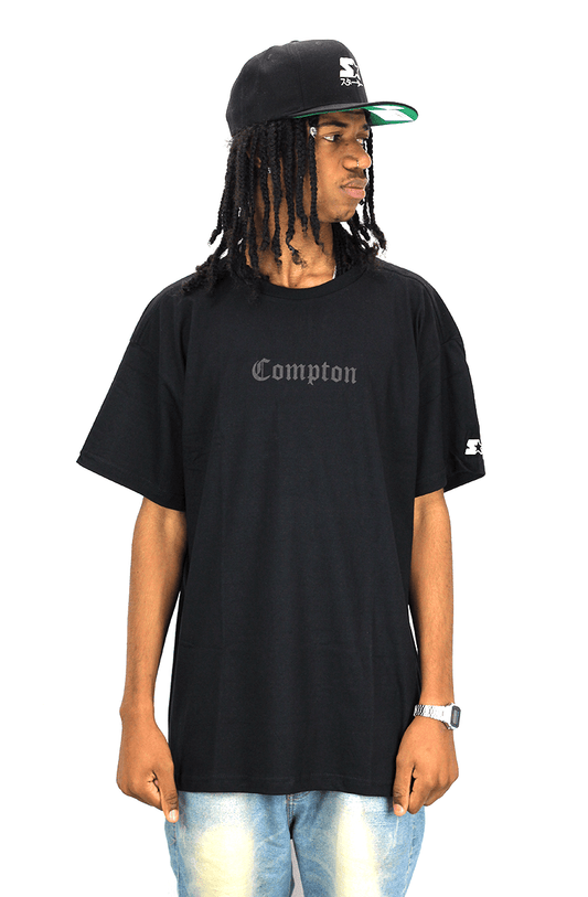 CAMISETA STARTER COMPTON BASIC EXTRA PRETA - NewSkull