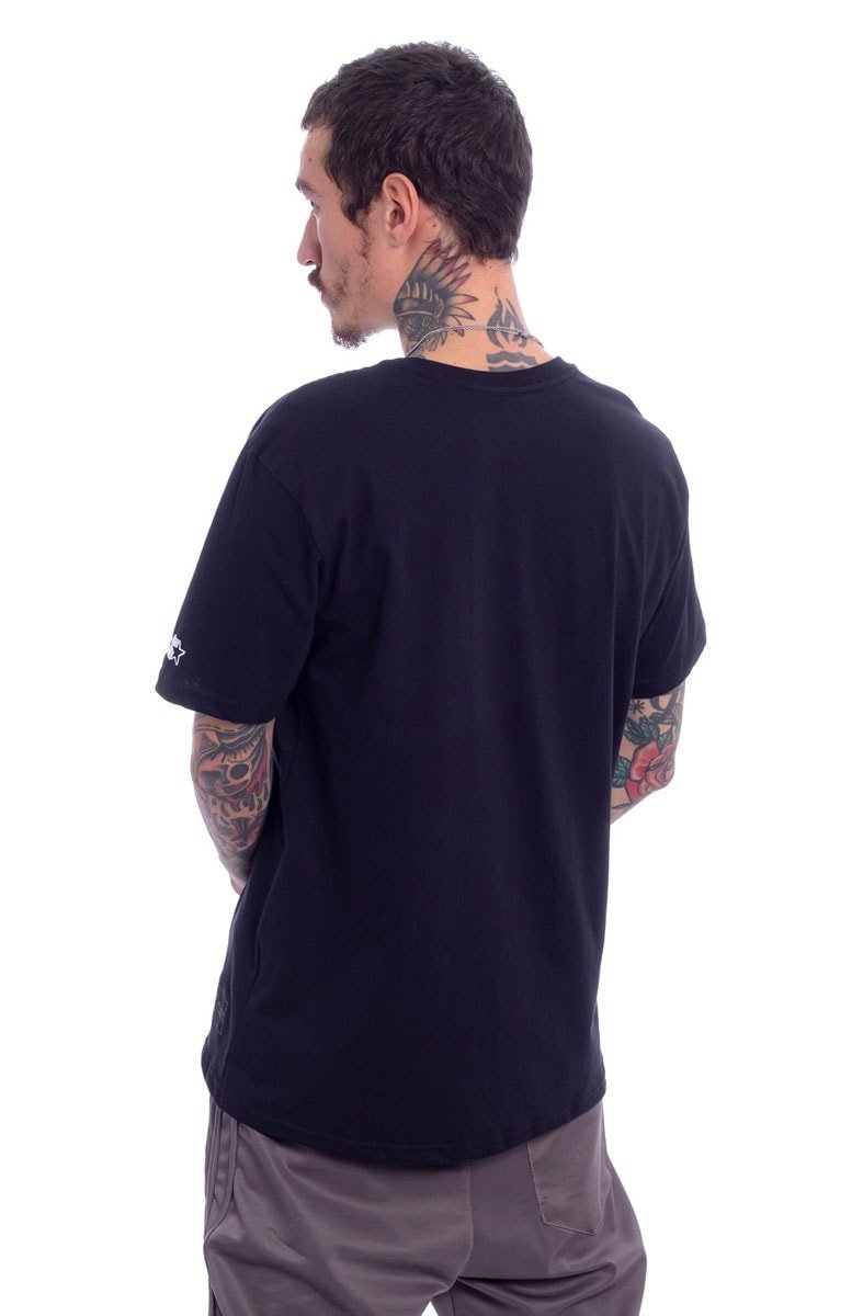 Camiseta STARTER Compton Bomb Extra Preta - NewSkull