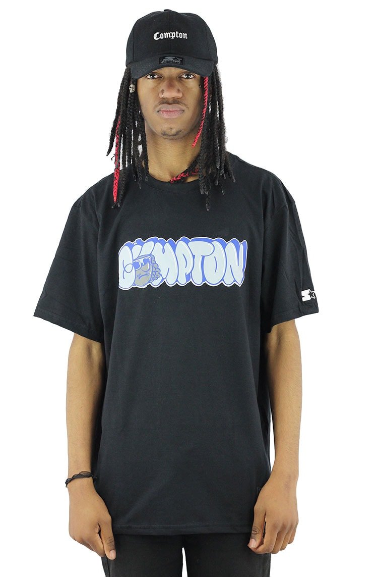 Camiseta Starter Compton Bomb Preta - NewSkull
