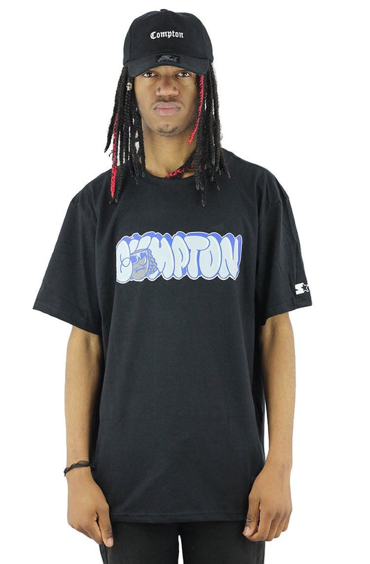 Camiseta Starter Compton Bomb Preta - NewSkull