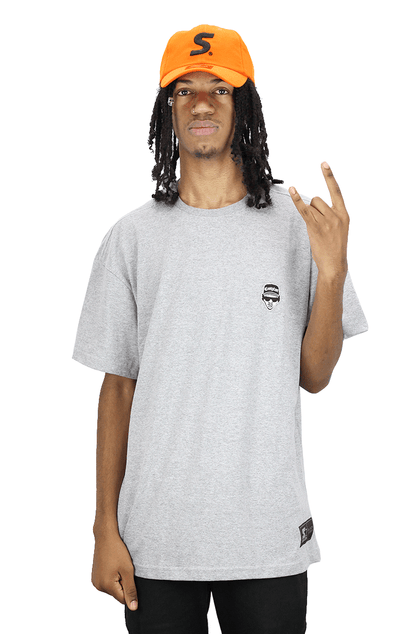 CAMISETA STARTER COMPTON CINZA - NewSkull