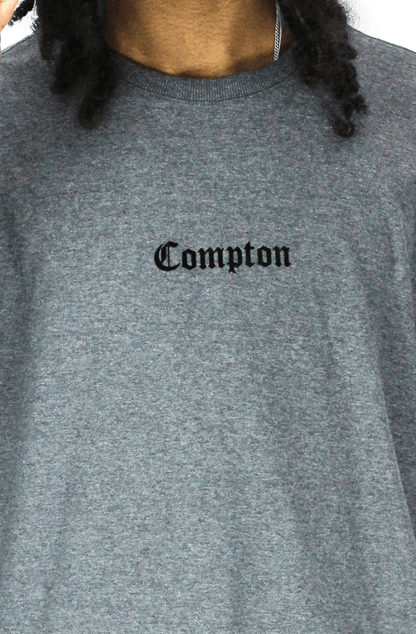 CAMISETA STARTER COMPTON VINIL CINZA - NewSkull
