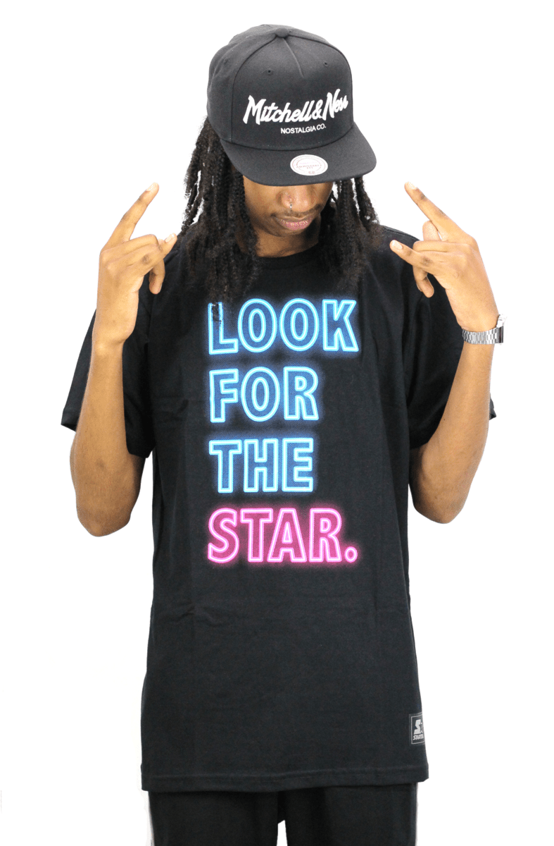 CAMISETA STARTER EST NEON PRETO - NewSkull