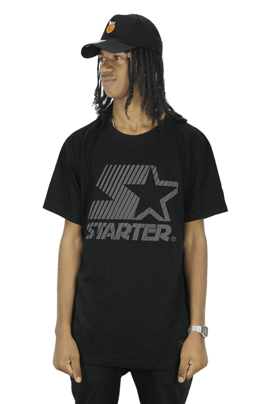 Camiseta Starter Logo Preto - NewSkull