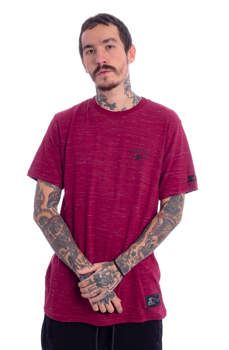Camiseta STARTER NewHaven Bordo - NewSkull