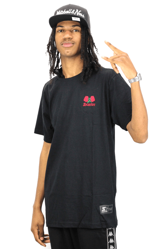CAMISETA STARTER SCIENT OF FLOWER PRETO - NewSkull