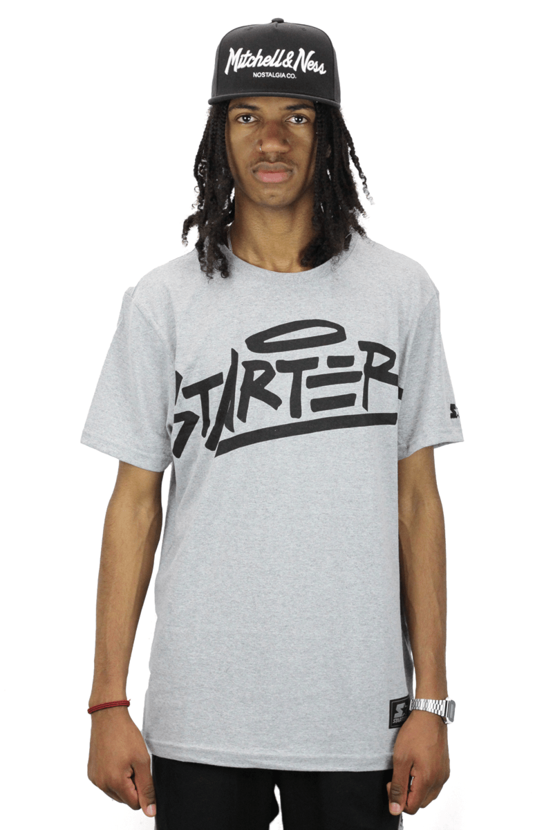 CAMISETA STARTER TAG CINZA - NewSkull