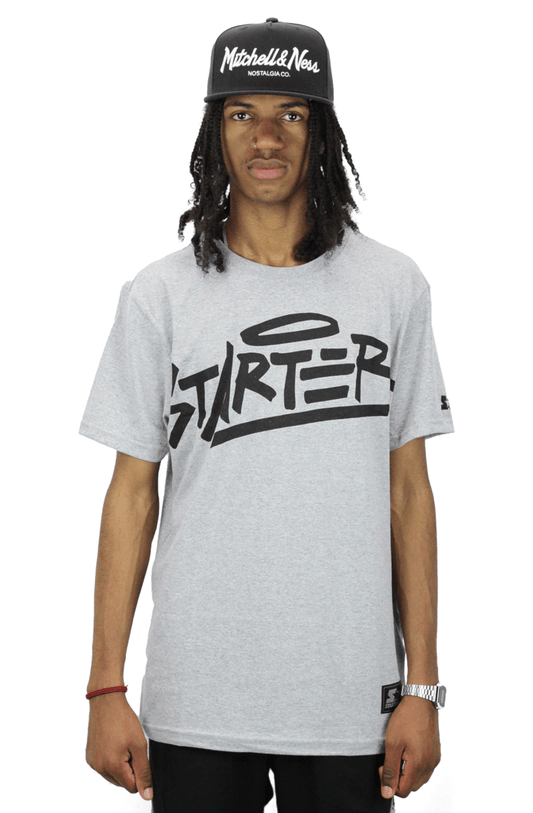 CAMISETA STARTER TAG CINZA - NewSkull