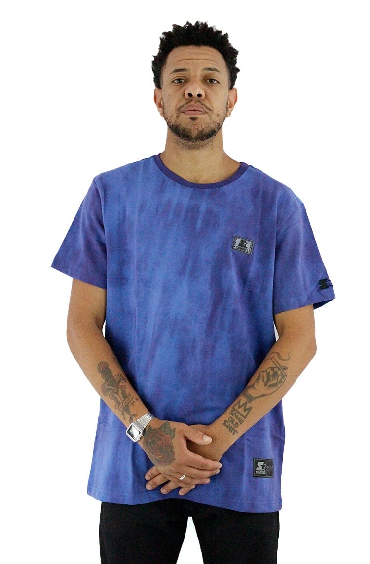 Camiseta STARTER Tie Dye Azul - NewSkull