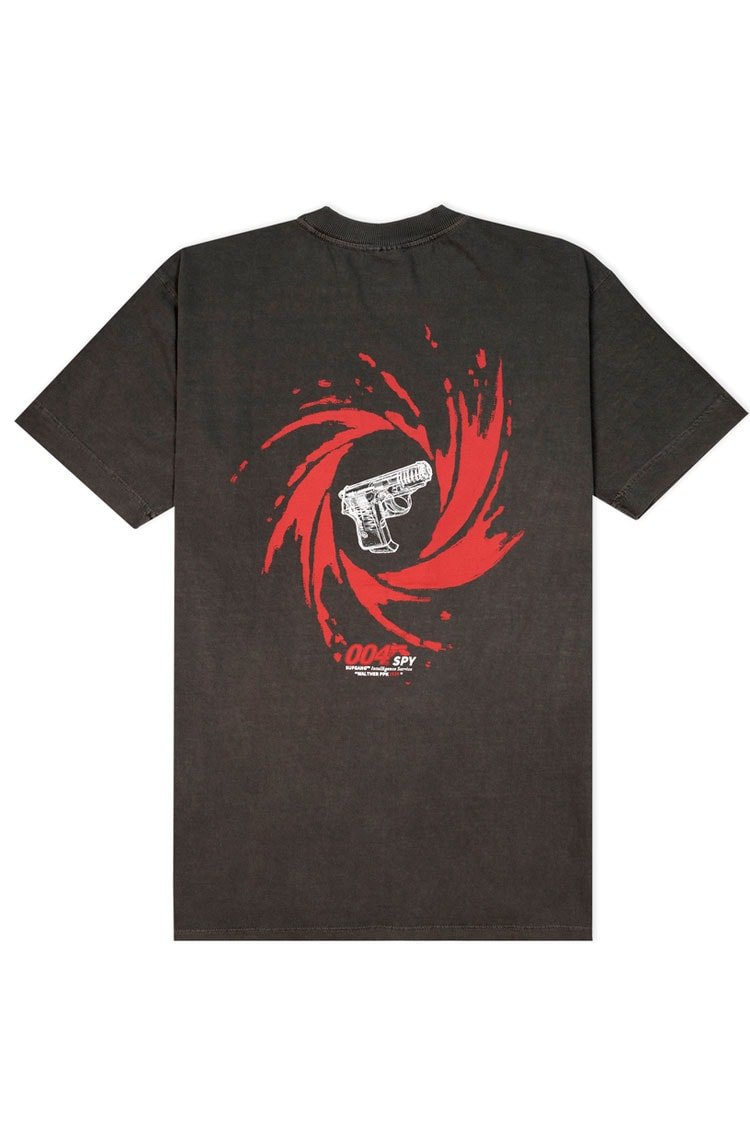 Camiseta Sufgang 004SPY Cinza Escuro - NewSkull