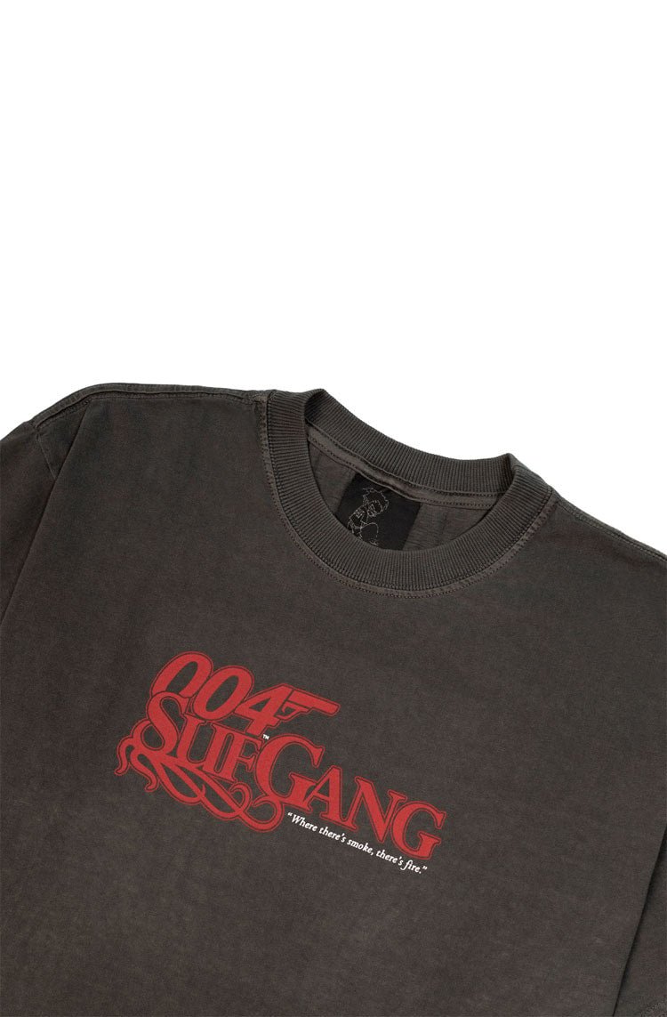 Camiseta Sufgang 004SPY Cinza Escuro - NewSkull
