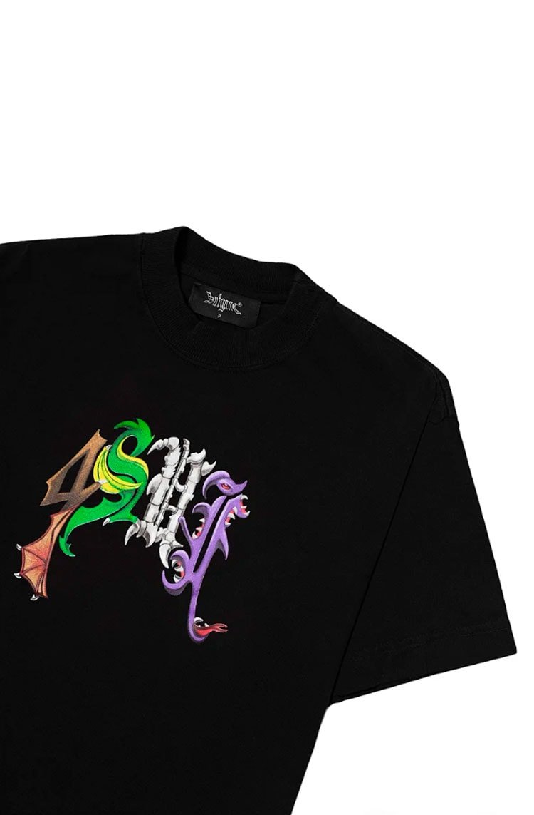 Camiseta Sufgang 4SUF Monster Preto - NewSkull