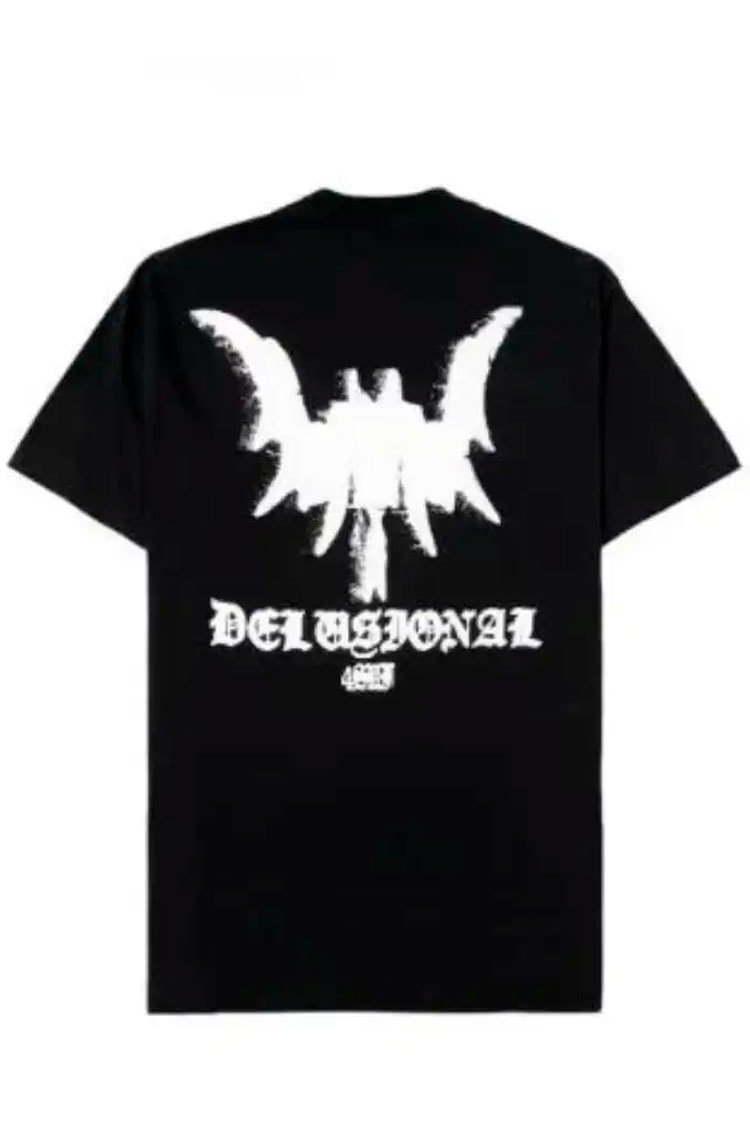 Camiseta Sufgang Delusional Preto/Branco - NewSkull