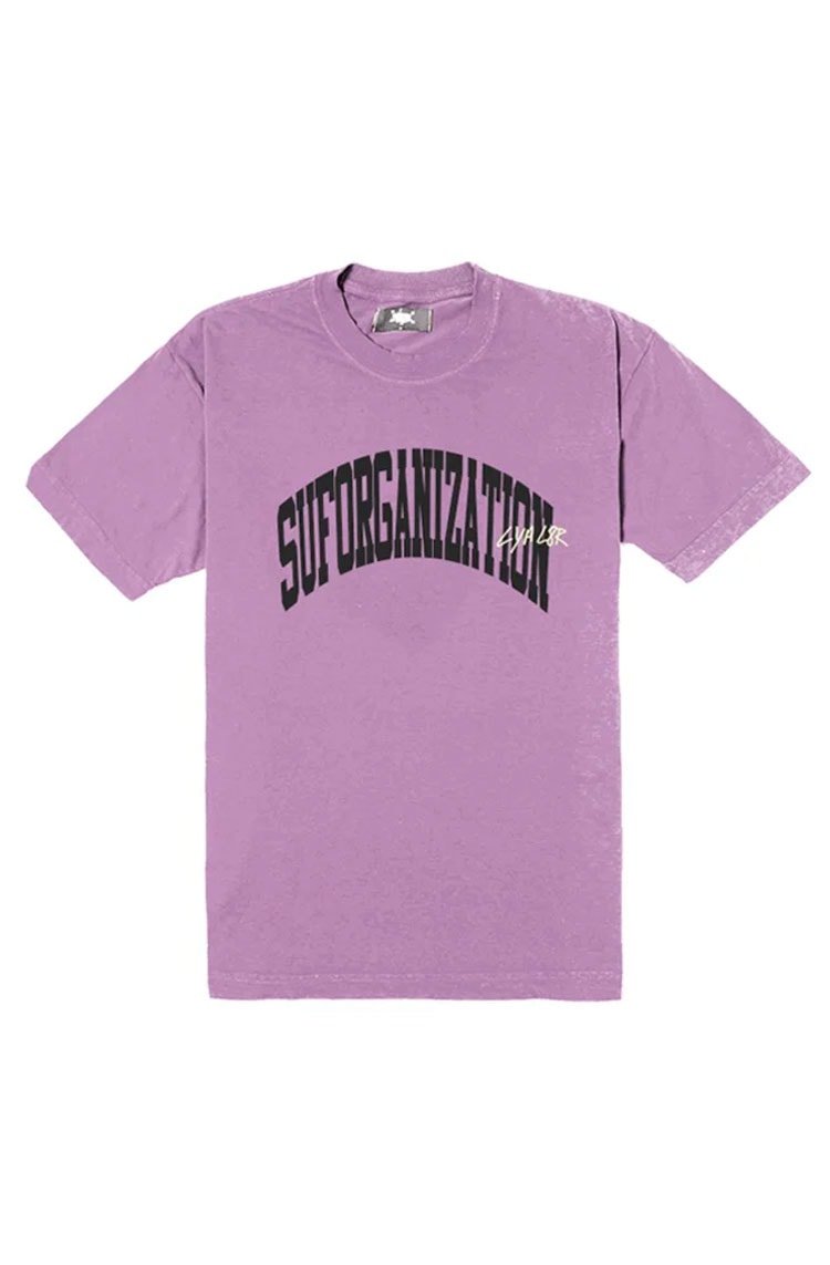 Camiseta Sufgang Slime Lilas/Preto - NewSkull
