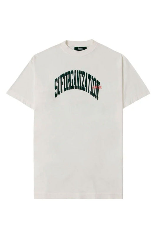 Camiseta Sufgang Slime Off White/Preto - NewSkull