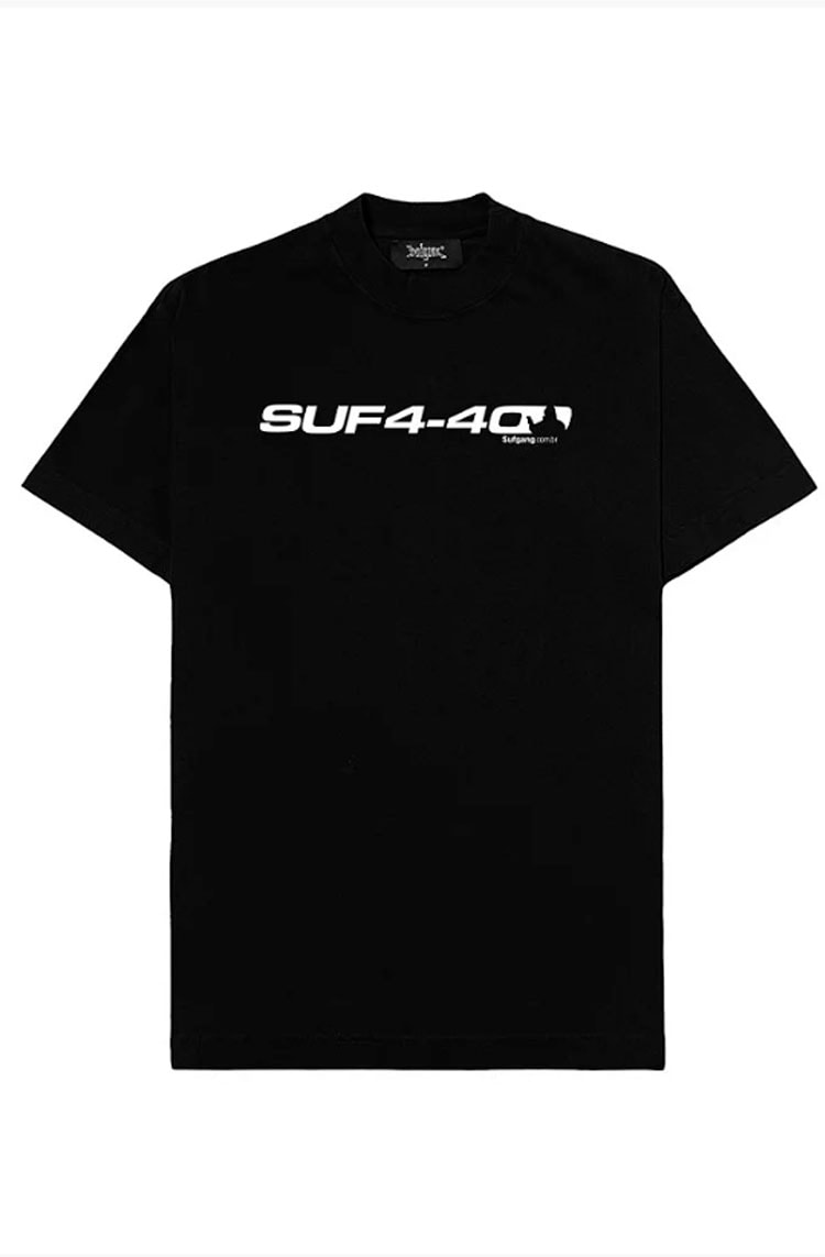Camiseta Sufgang SUF4 - 40WEB Preto - NewSkull